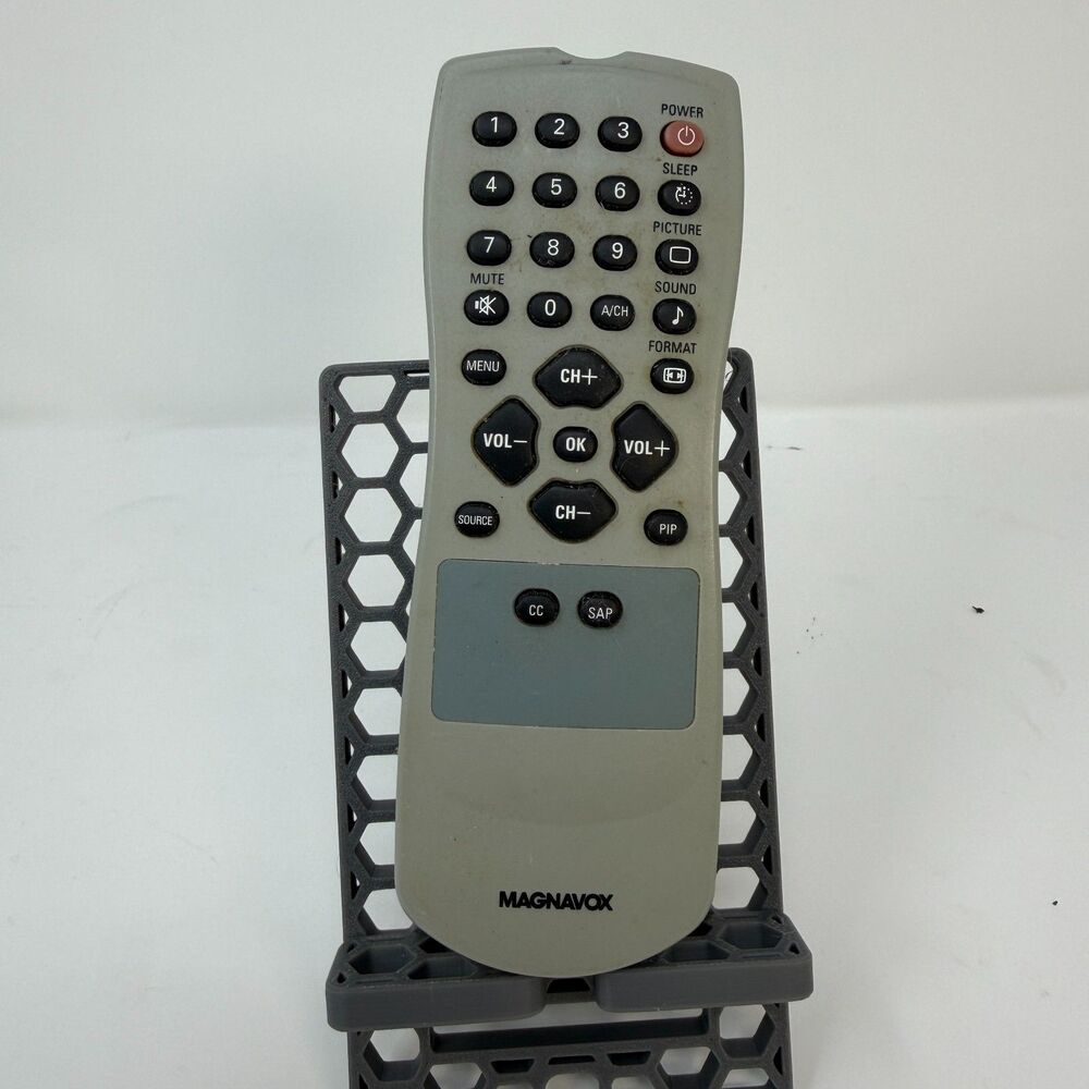 Magnavox RC1112713/17B OEM Original TV Replacement Remote Control Gray